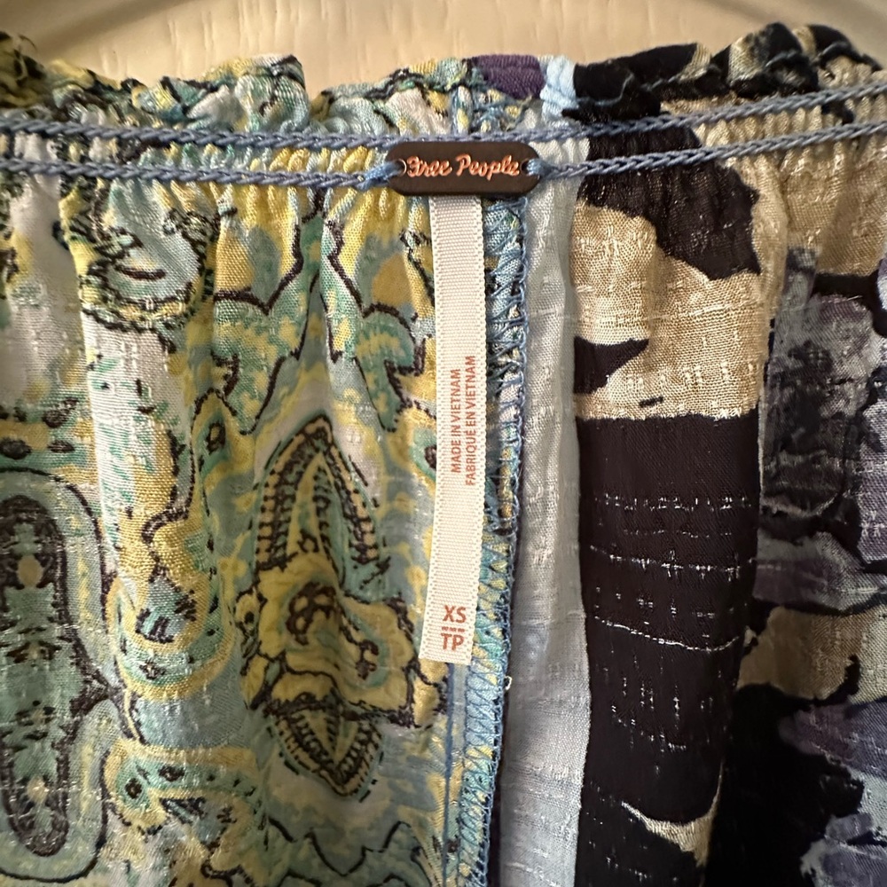 Free people printed blouse - Picture 4 of 5